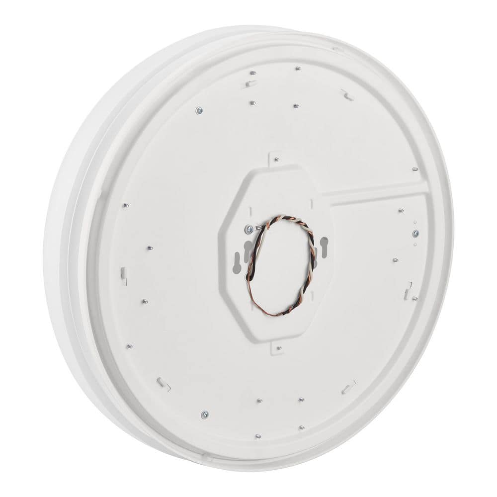 15 in. Light White Adjustable CCT and Brightness Integrated LED Ceiling Flush Mount Fixture with Night Light - Hercitys