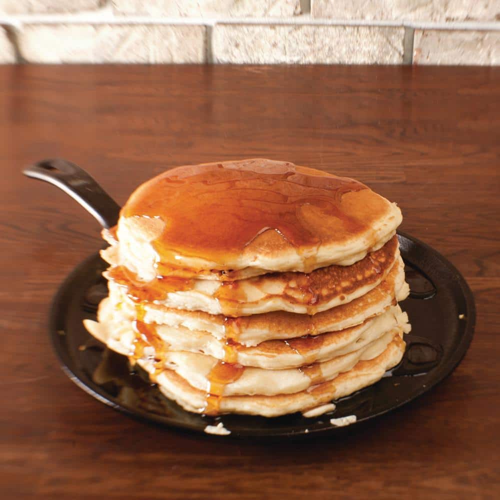 10.5 in. Cast Iron Griddle in Black - Hercitys