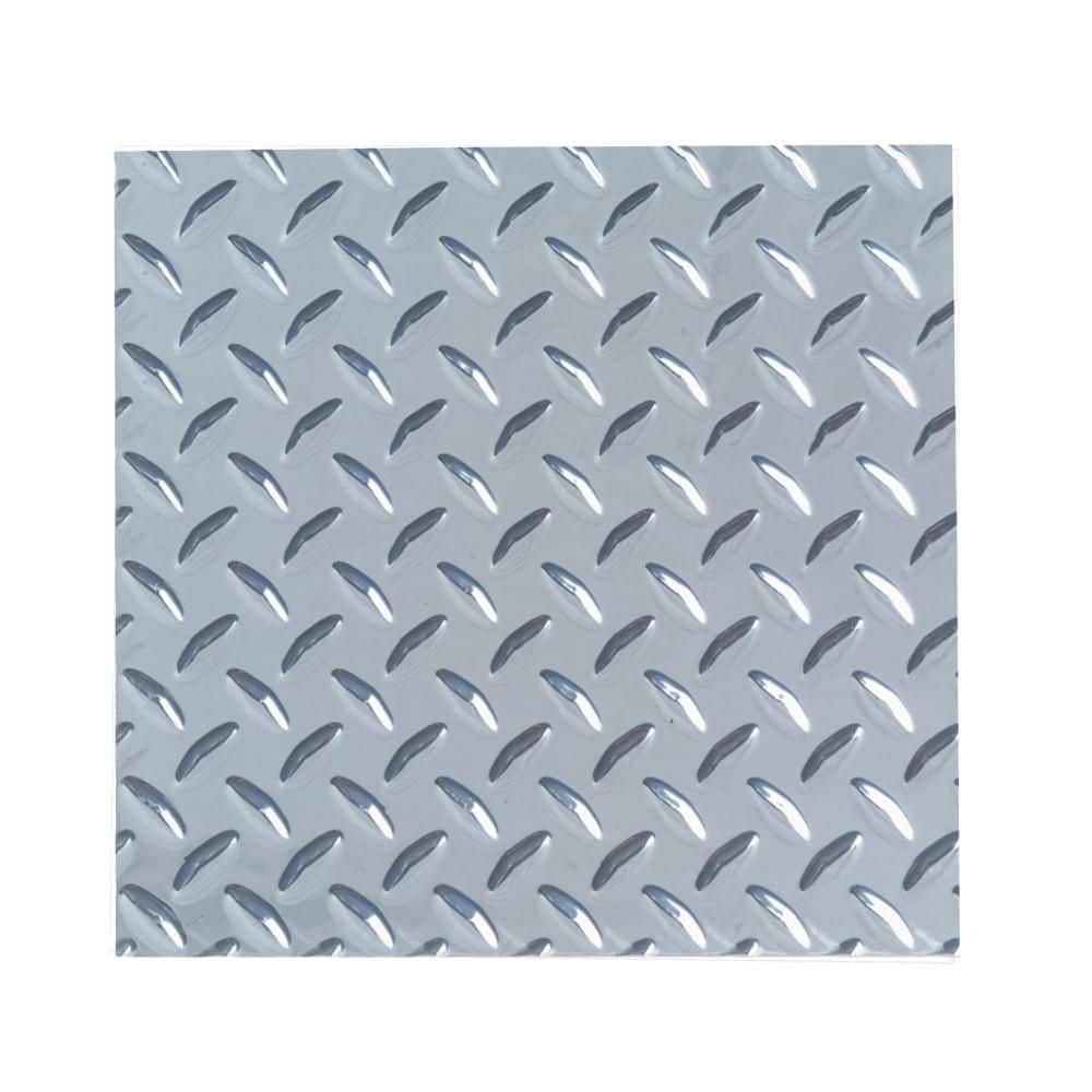 1 ft. x 1 ft. Diamond Tred Aluminum Sheet – Heavy Weight - Hercitys