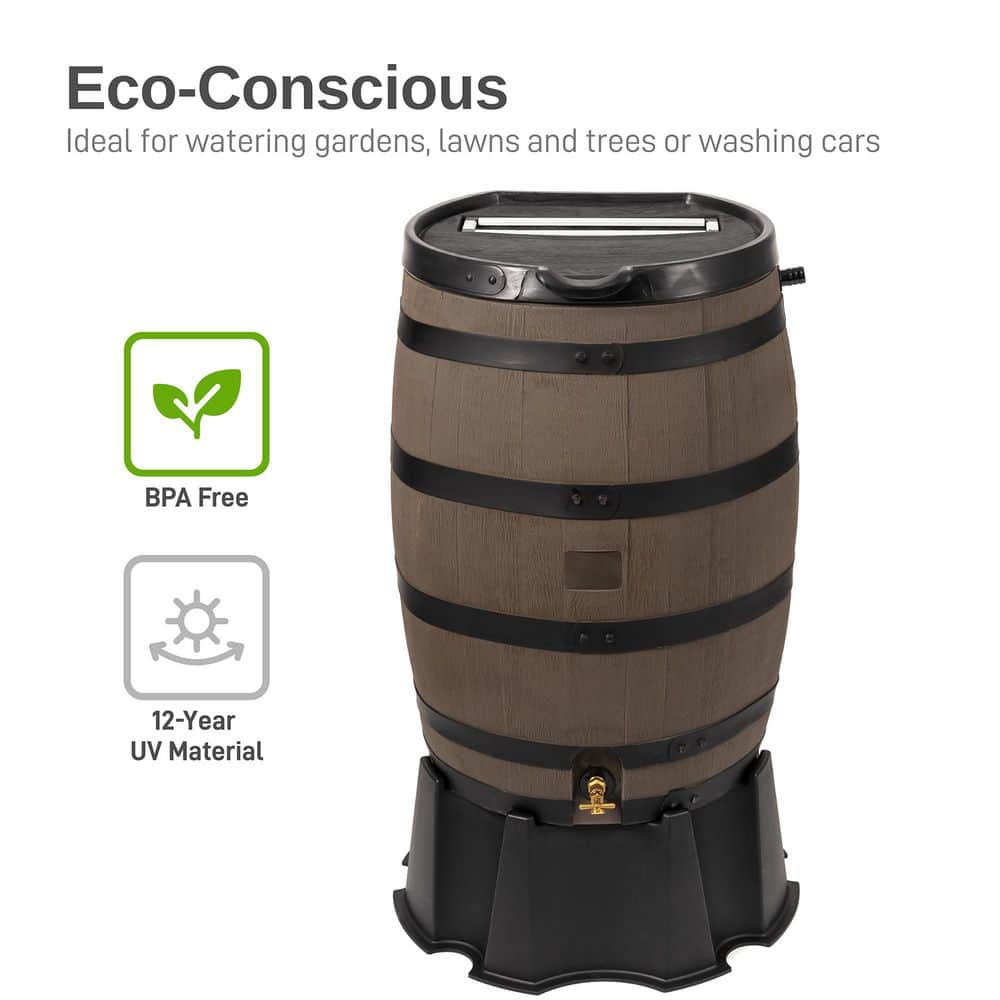 55 Gal. Rain Barrel Stand - Hercitys