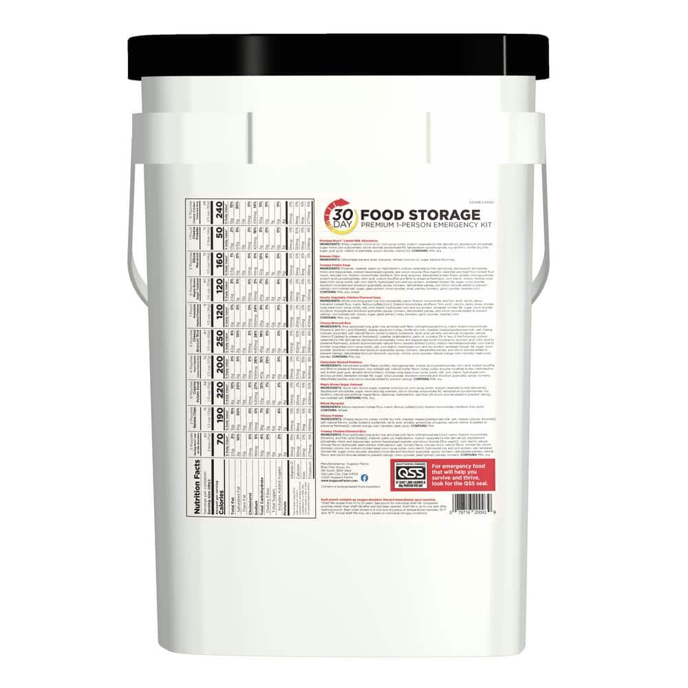 30-Day 1- Person Emergency Food Supply - Hercitys