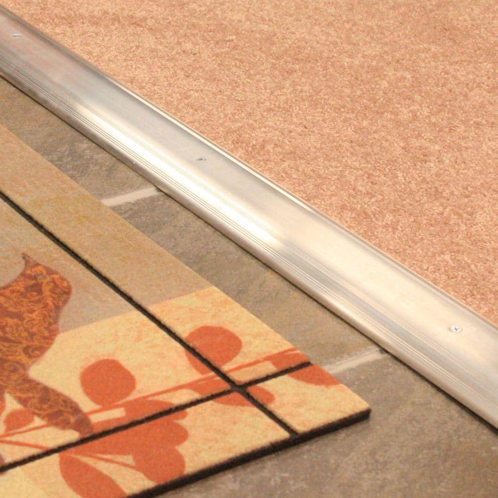 3-1/2 in. x 89-1/2 in. Aluminum Threshold - Hercitys