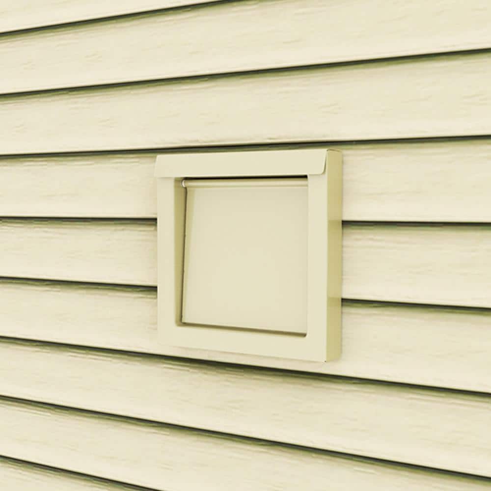 4 in. Powder Coated Steel Tan Dryer Vent - Hercitys