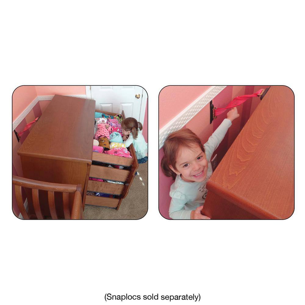 1 ft. x 2 in. Multi-Use Logistic E-Strap in Red (2-Pack) - Hercitys