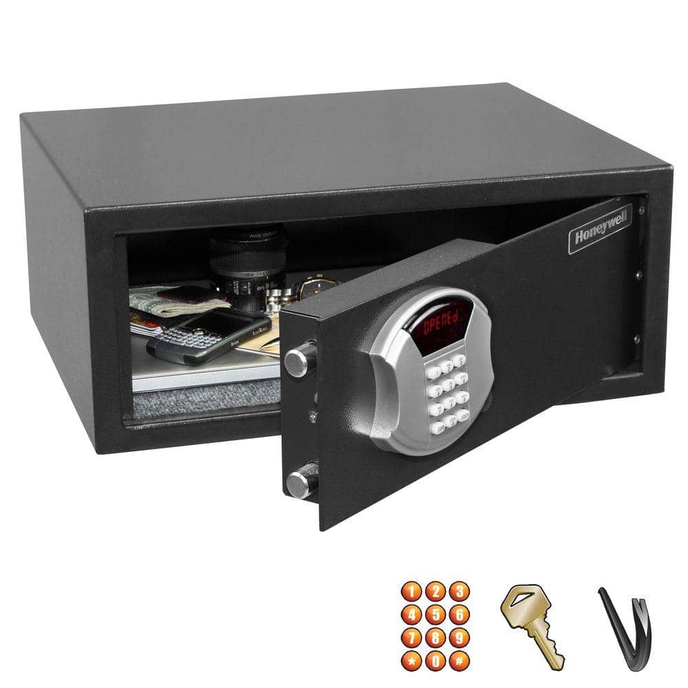 1.14 cu. ft. Steel Security Safe with Programmable Hotel-Style Digital Lock - Hercitys
