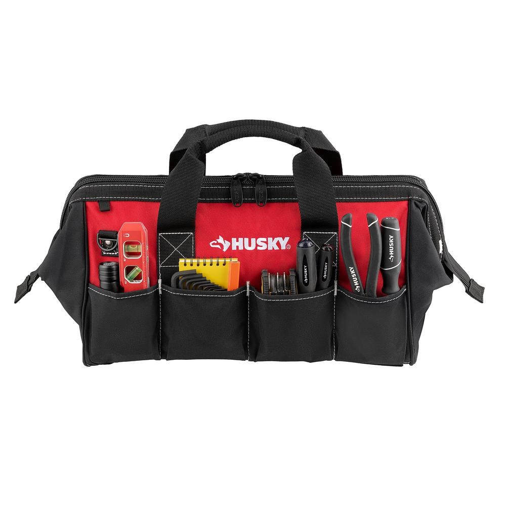 18 in. Rolling Tool Bag with 18 in. and 12 in. Tool Bags - Hercitys