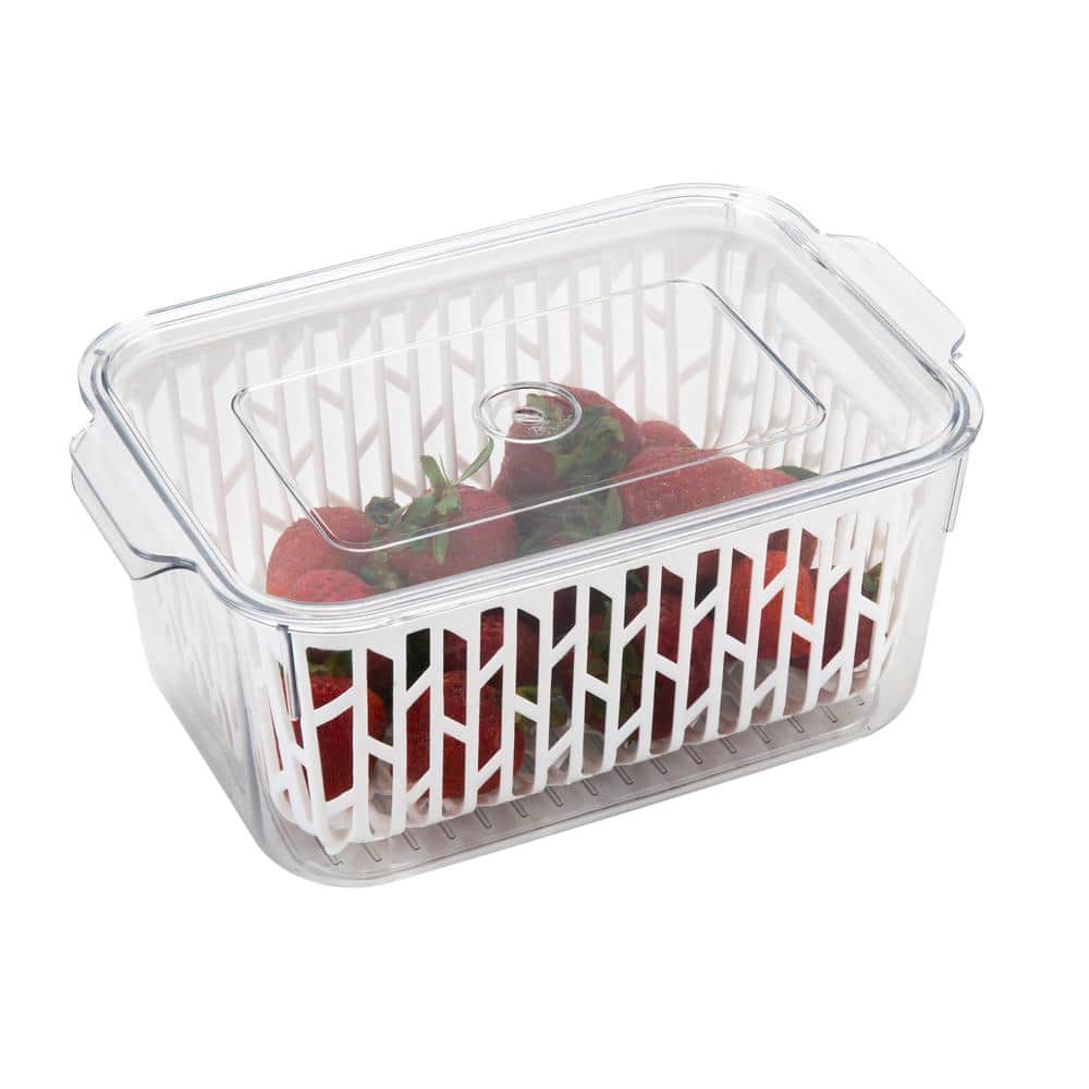 1-Piece Set Storage Container with Strainer - Hercitys
