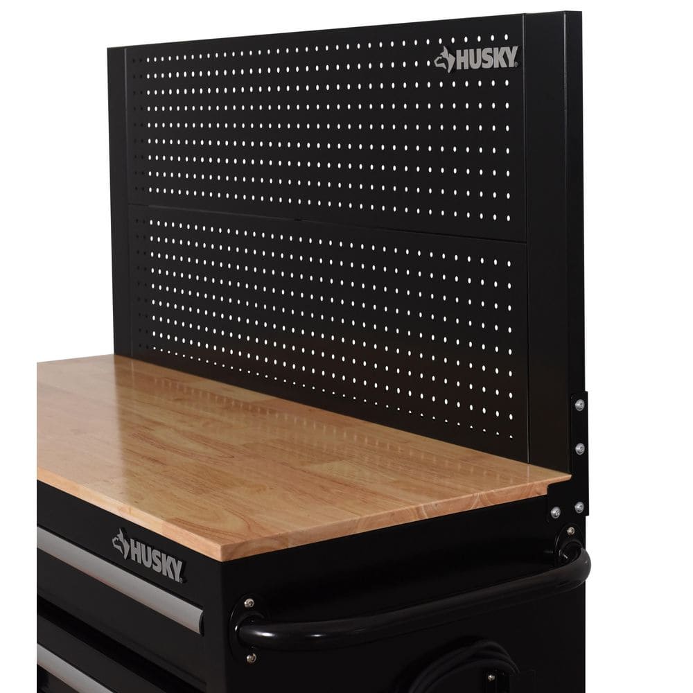 46 in. Black Steel Pegboard Attachment - Hercitys