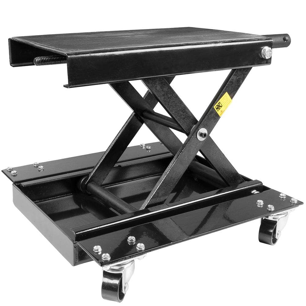 1100 lbs. Portable ATVs Motorcycle Center Lift Hoist Jack Stand - Hercitys