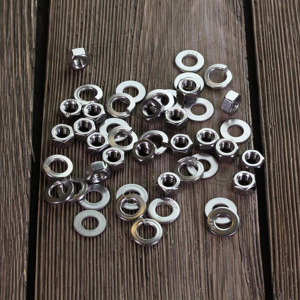 1/4 in. Stainless Steel Lock Washer (50-Pack) - Hercitys