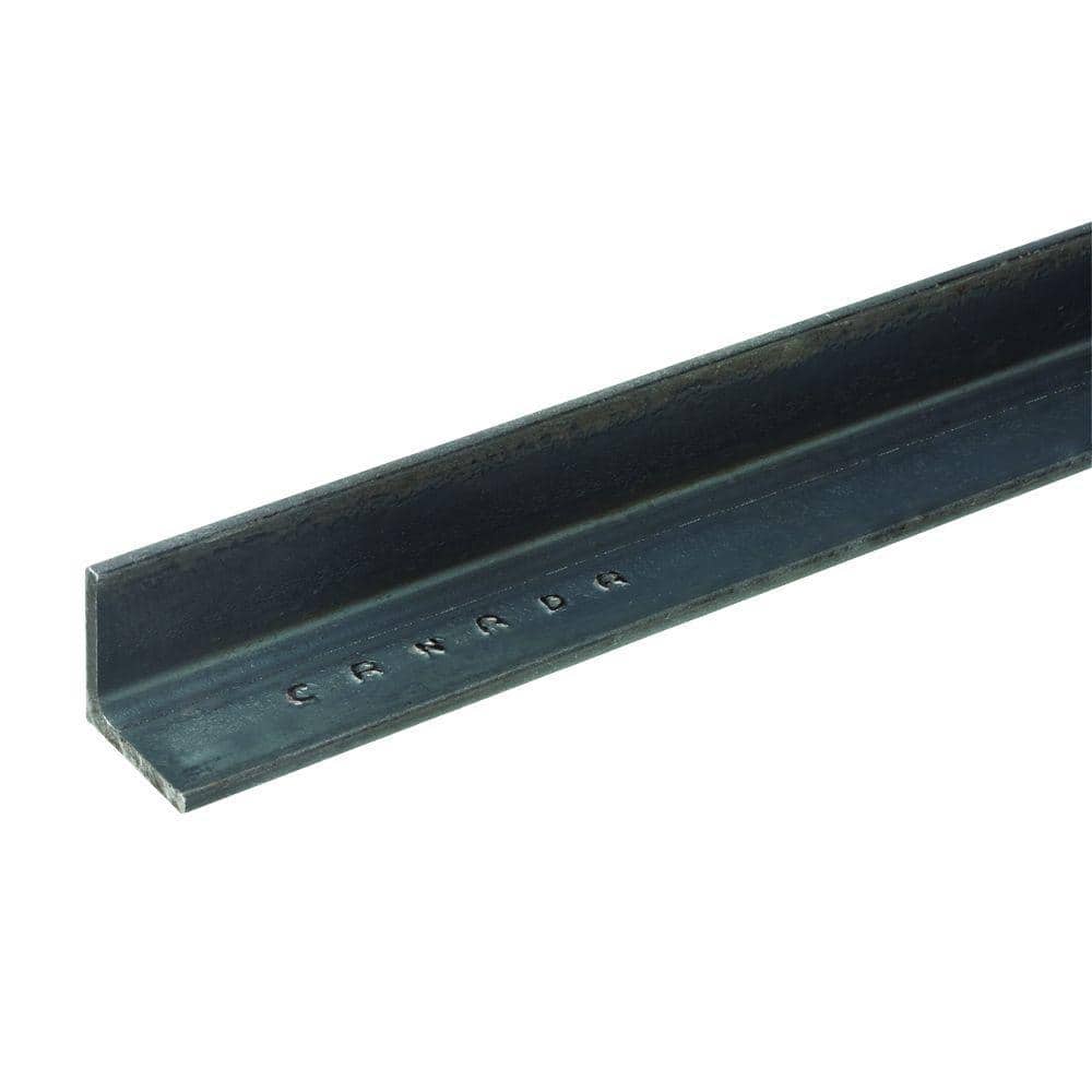 2 in. x 4 ft. – 1/8 in. Thick Plain Steel Angle - Hercitys