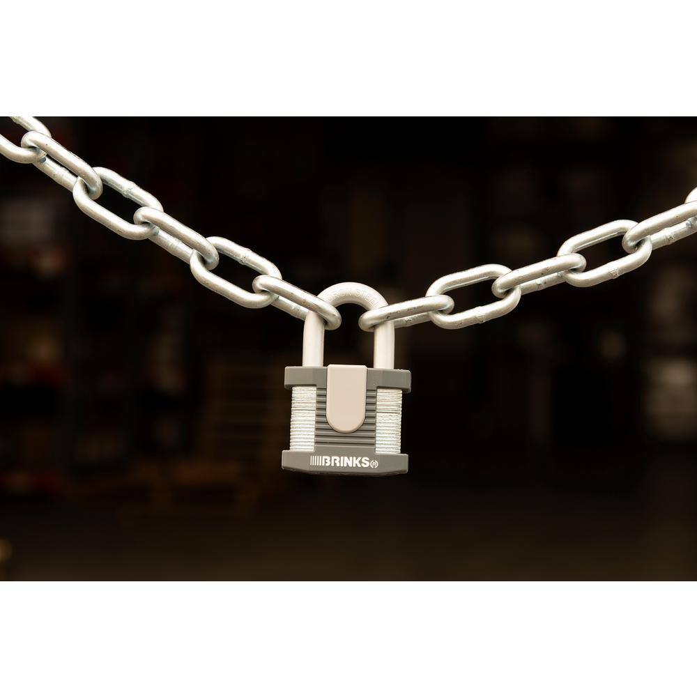 50 mm Laminated Steel Commercial Padlock (6-Pack) - Hercitys