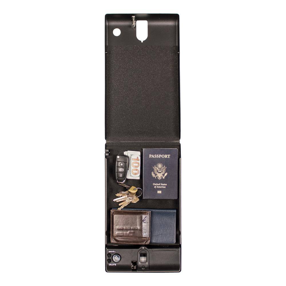 12.6 in. L Biometric Lock Small Pistol Safe - Hercitys