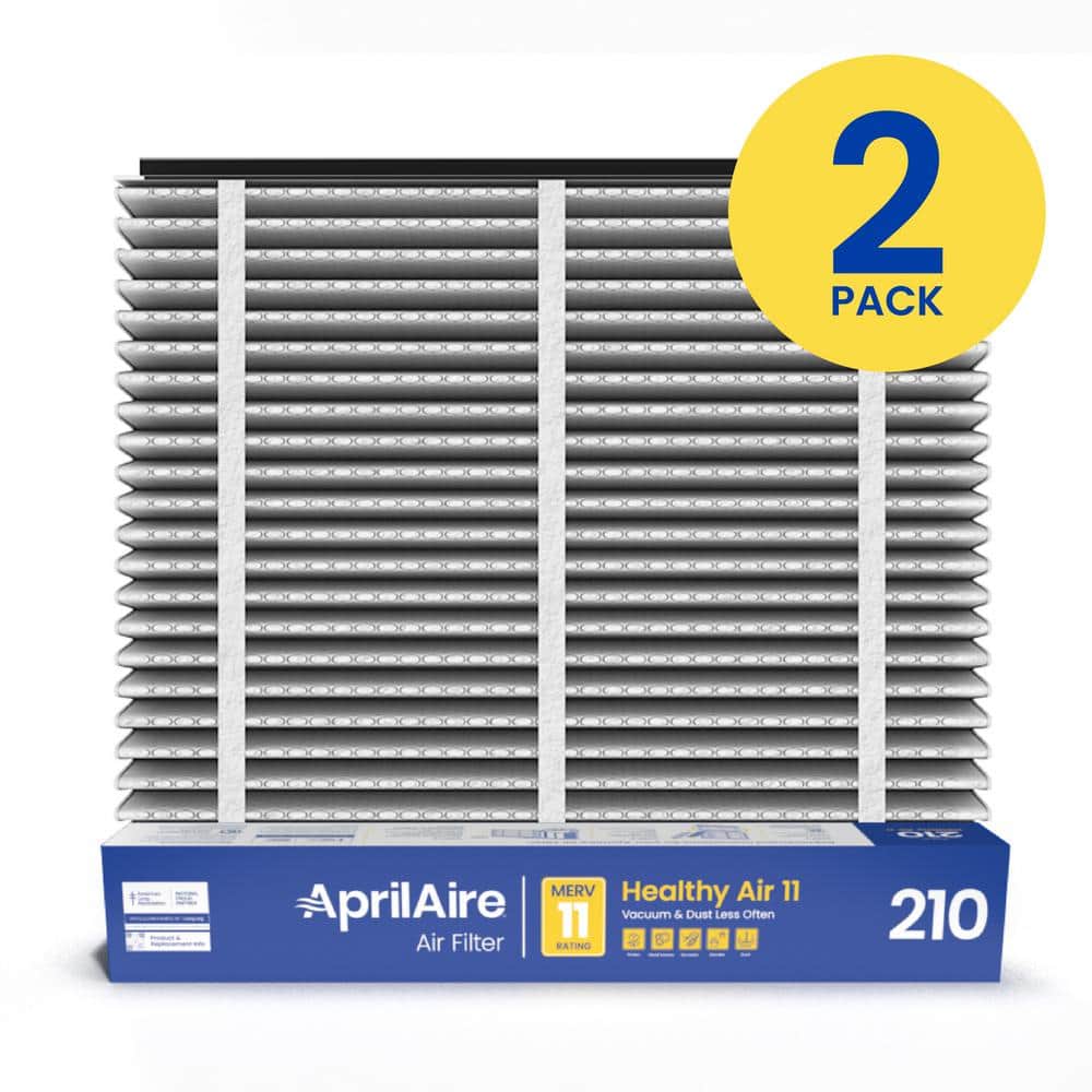 210 20 in. x 25 in. x 4 in. MERV 11 FPR 12 Pleated Filter For Air Cleaner Models 1210/1620/2210/2216/3210/4200 (2-Pack) - Hercitys