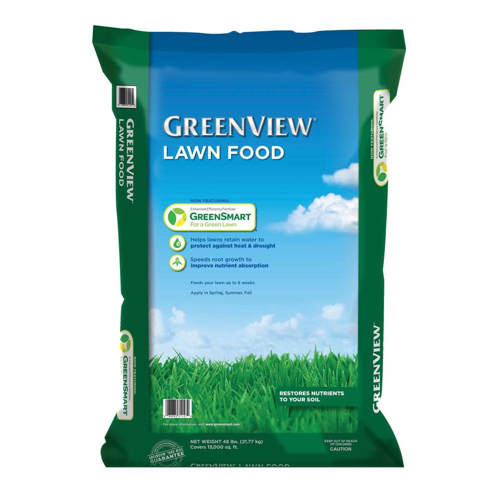 48 lbs. Lawn Food, Covers 15,000 sq. ft. (22-0-4) - Hercitys