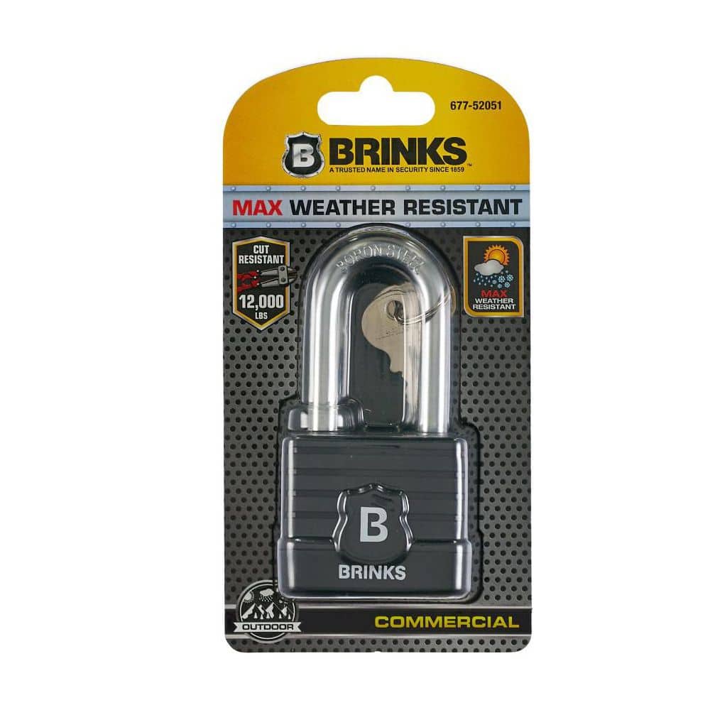 2-3/8 in. Boron Shackle (44 mm) Commercial Weather Resistant XT Plus Padlock - Hercitys