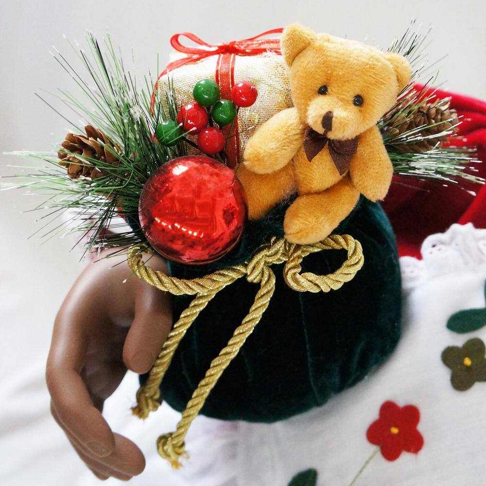 36 in. Christmas Music and Motion Mrs. Claus with Apron - Hercitys