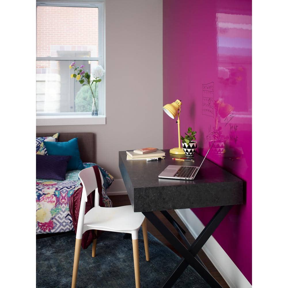 5 ft. x 12 ft. Laminate Sheet in Black Shalestone with Premiumfx Scovato Finish - Hercitys