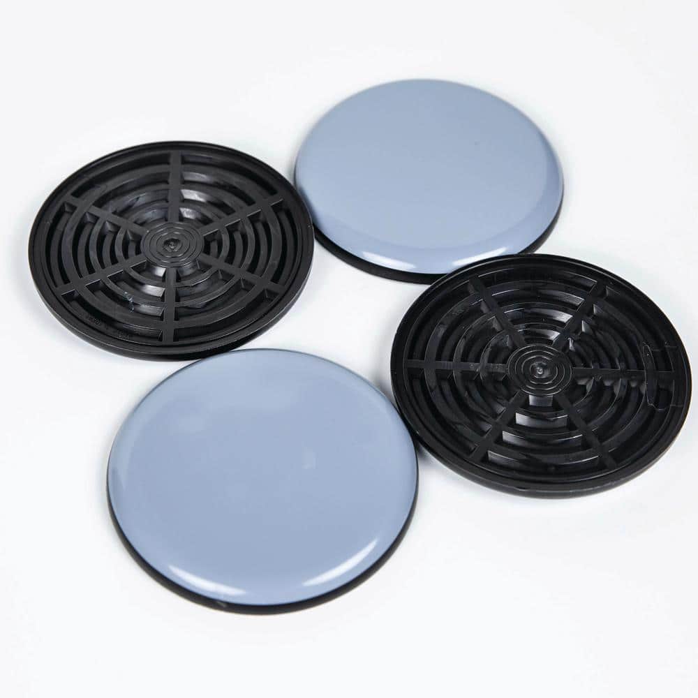4 in. Round Magic Sliders (4-Pack) - Hercitys