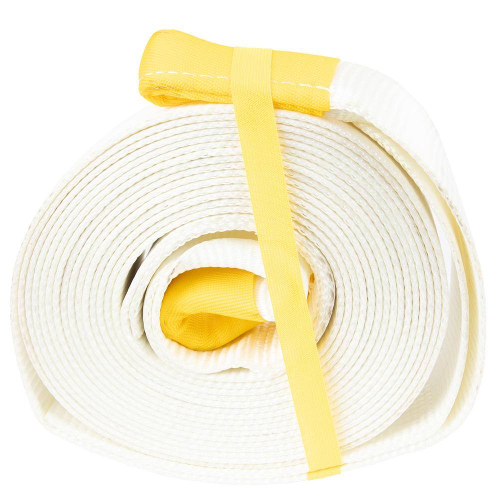 4 in. x 30 ft. 35,000 lbs. Recovery Strap Bulk - Hercitys