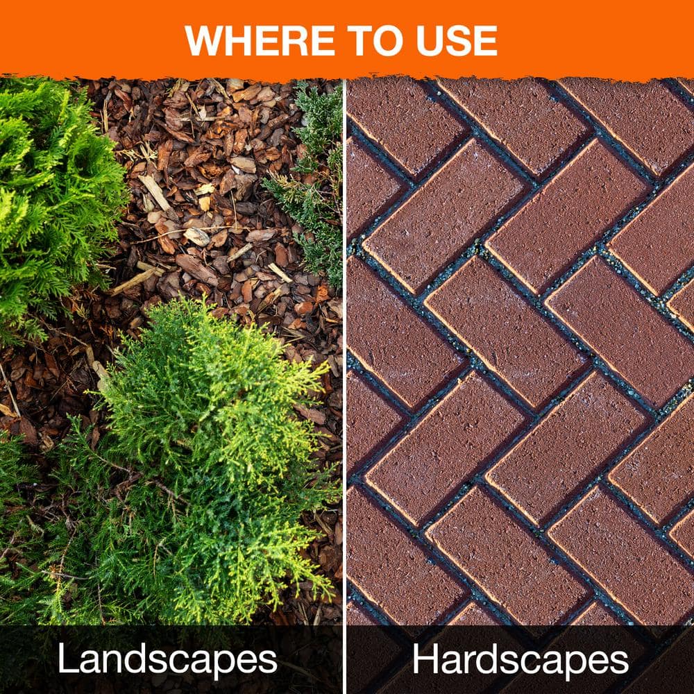 1.33 Gal. Ready-to-Use Extended Control Weed and Grass Killer Plus Weed Preventer Comfort Wand - Hercitys