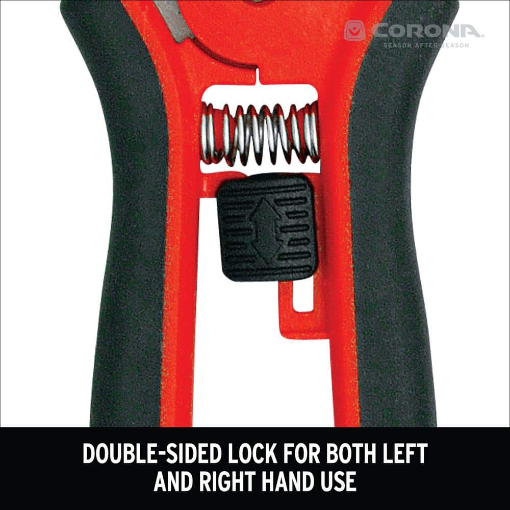 2.25 in. Stainless Steel Blade with Soft Touch Grip Hydroponic Micro Snips - Hercitys