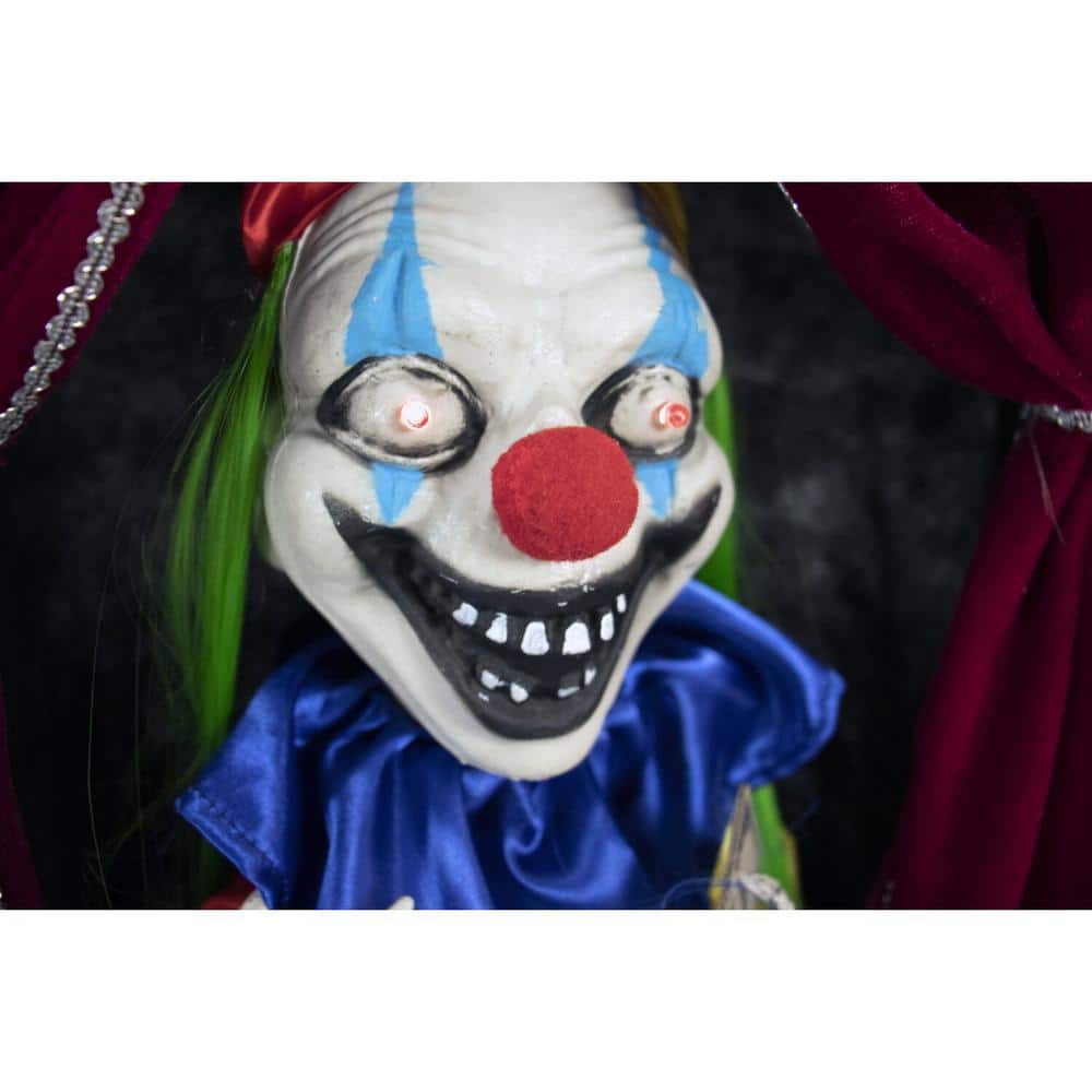 27 in. Touch Activated Animatronic Clown - Hercitys