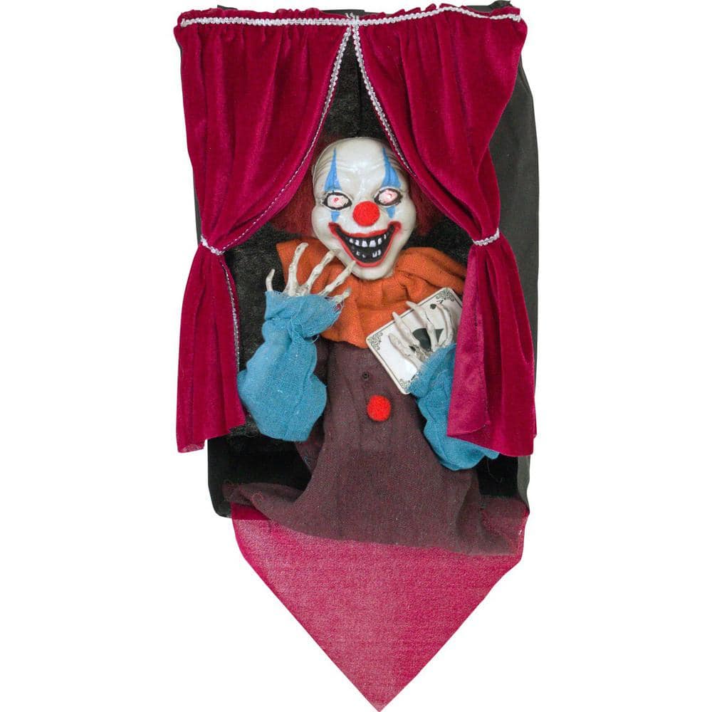 27 in. Touch Activated Animatronic Clown - Hercitys