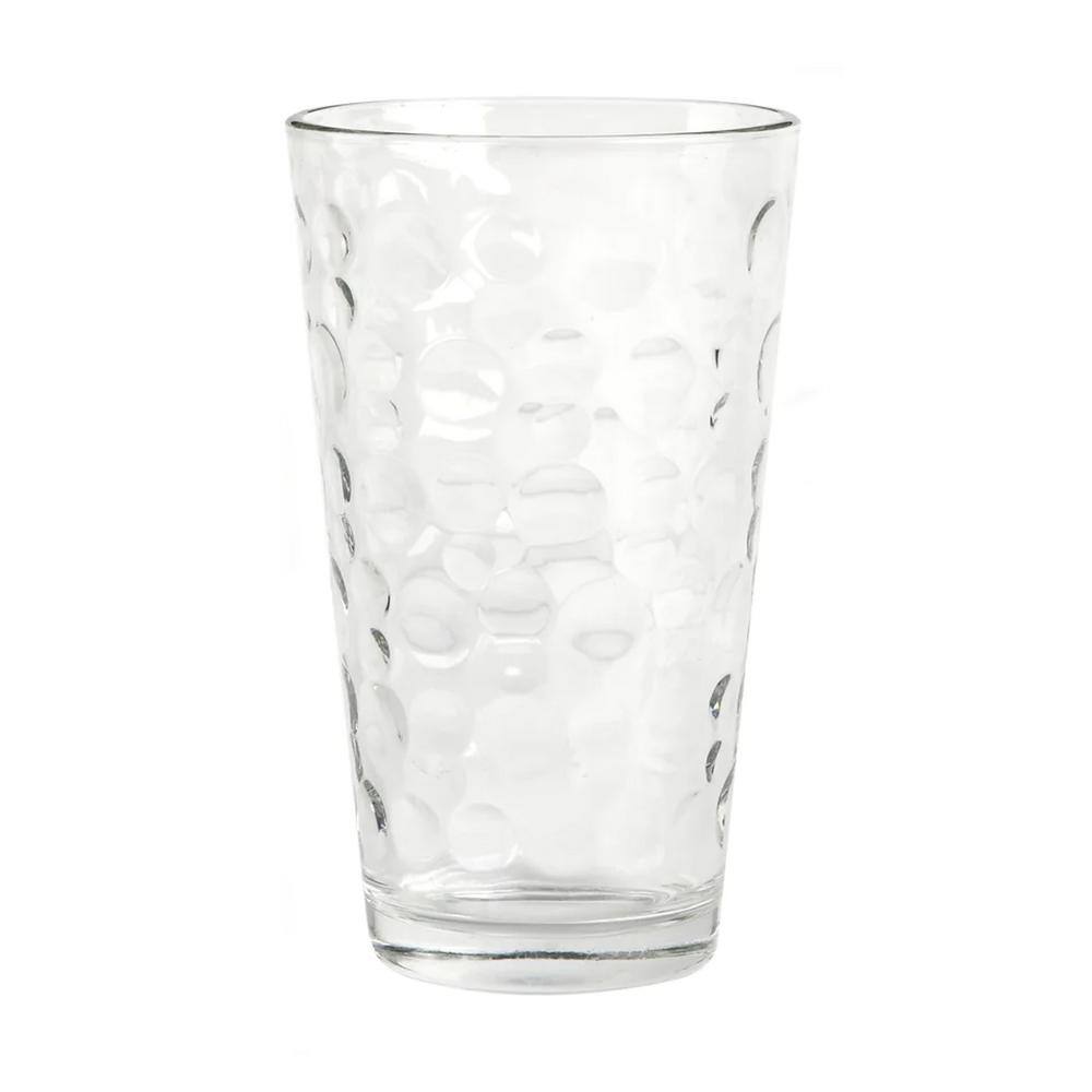 4-Piece 13.5 oz. Bubble Glass Tumbler Set - Hercitys