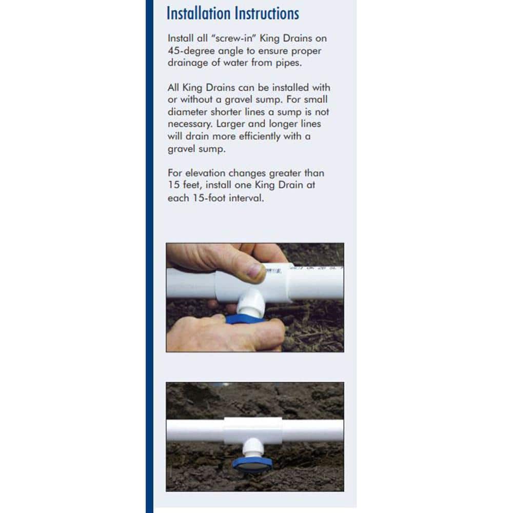 1/2 in. Lateral Line Freeze Protection Soft Grip Drain (25-Pack) - Hercitys