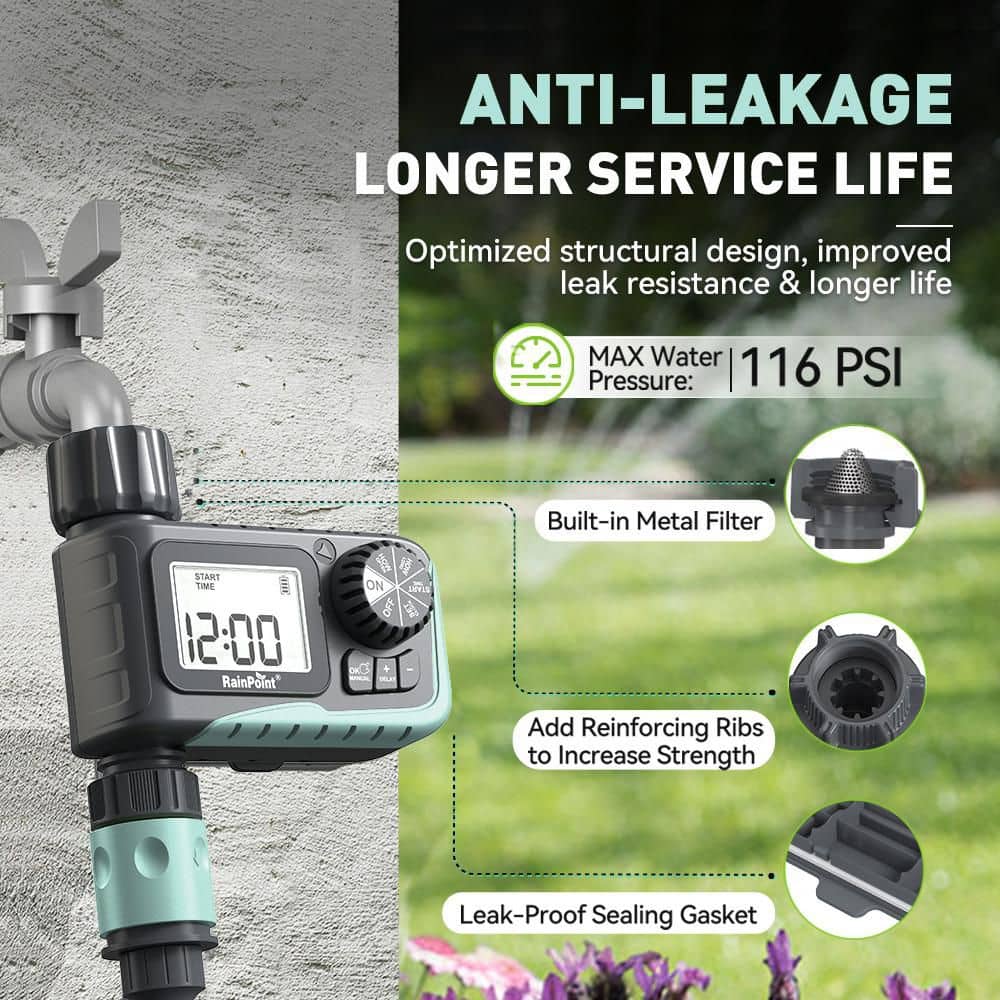 1-Zone Digital Hose Timer - Hercitys