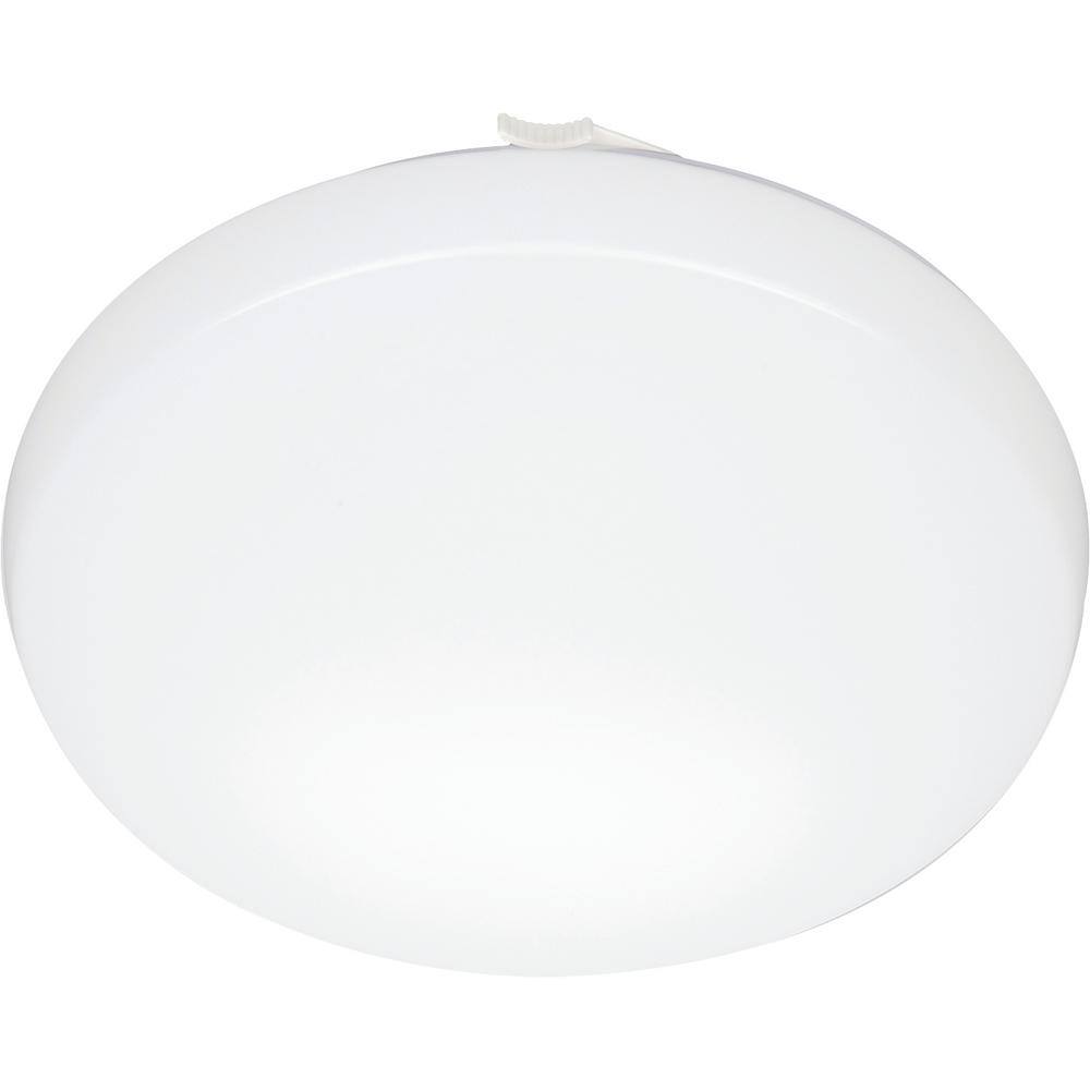 11 in. White LED Round Flush Mount - Hercitys