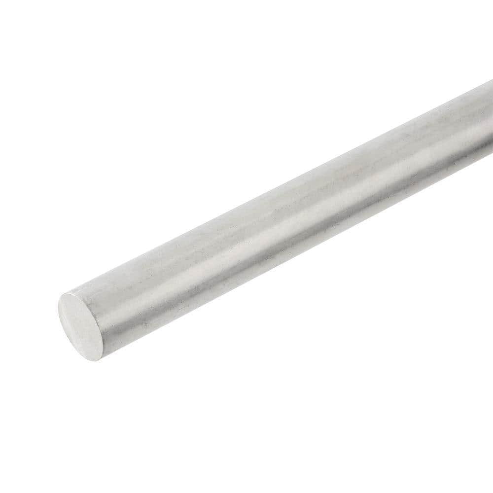 1/2 in. x 4 ft. Aluminum Solid Round Rod - Hercitys