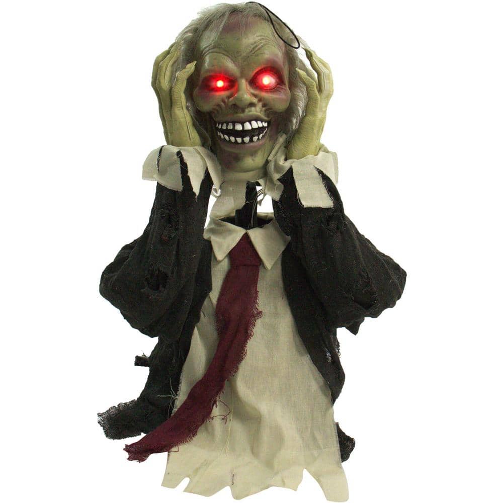 20 in. Touch Activated Pop-Up Animatronic Ghoul - Hercitys