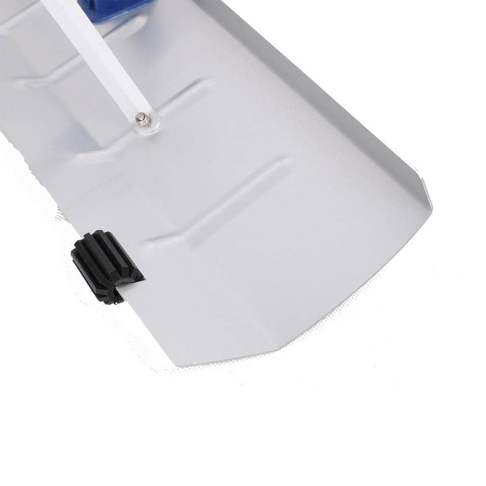 252 in. x 6 in. x 25 in. Lightweight Aluminum Expandable Handle Robust Roof Rake Shovel - Hercitys