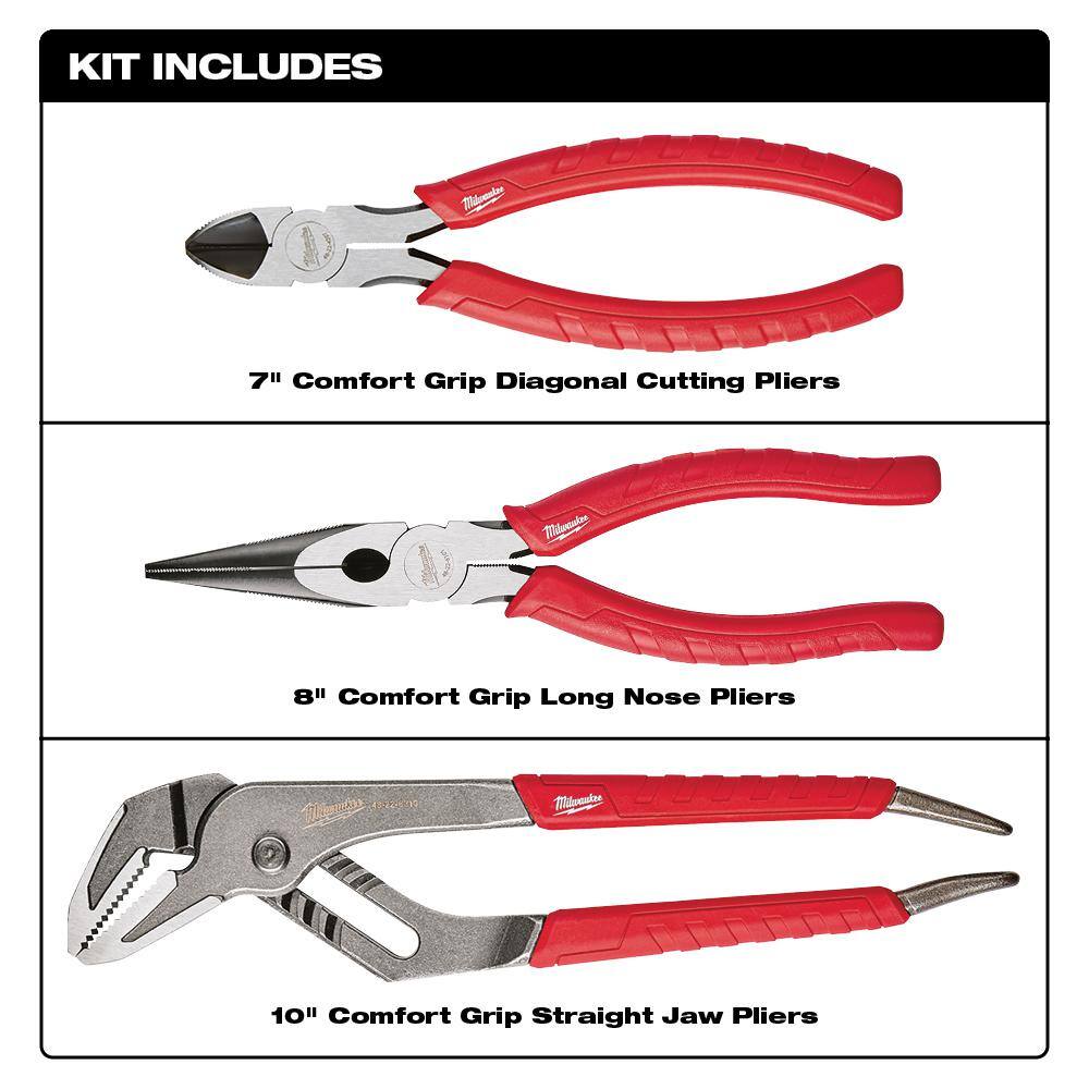 15 in. Ultimate Jobsite Backpack with 3-Piece Pliers Kit - Hercitys