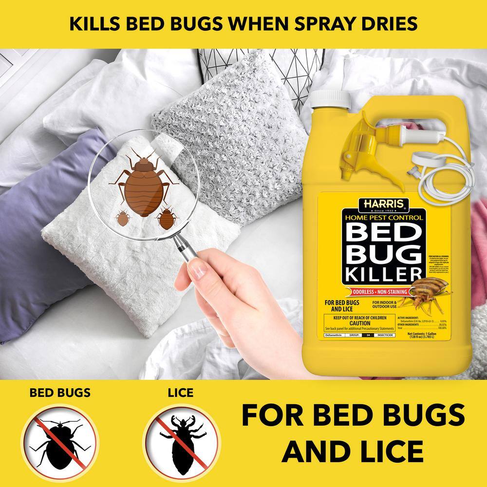 1 Gal. Bed Bug Killer and Bed Bug Trap Value Pack - Hercitys