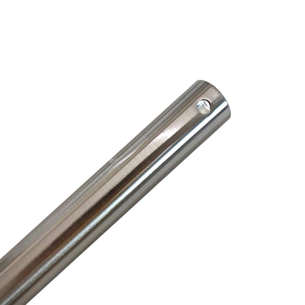48 in. Brushed Nickel Extension Downrod for 14 ft. Ceilings - Hercitys