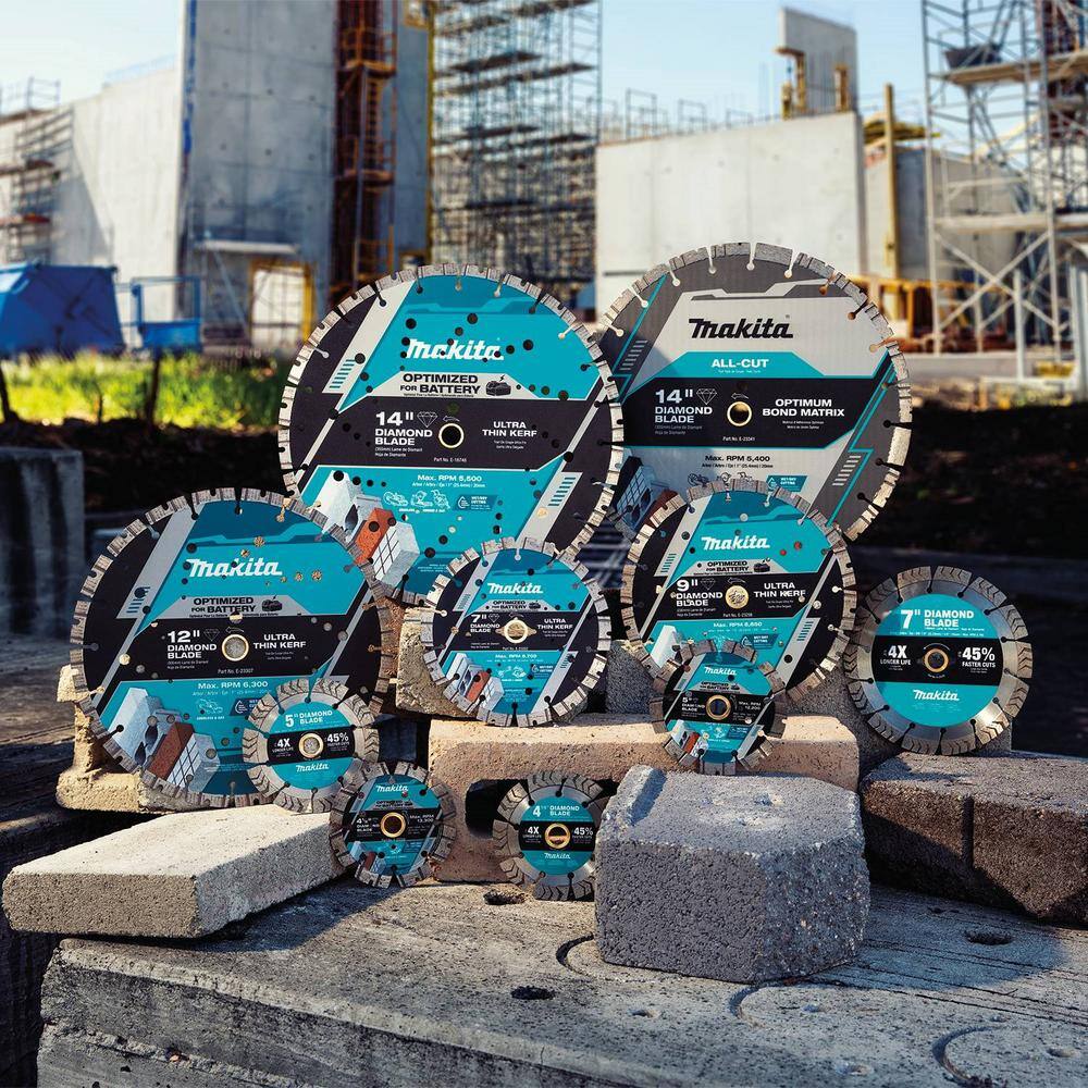 12 in. Segmented Rim, Thin Kerf Diamond Blade - Hercitys