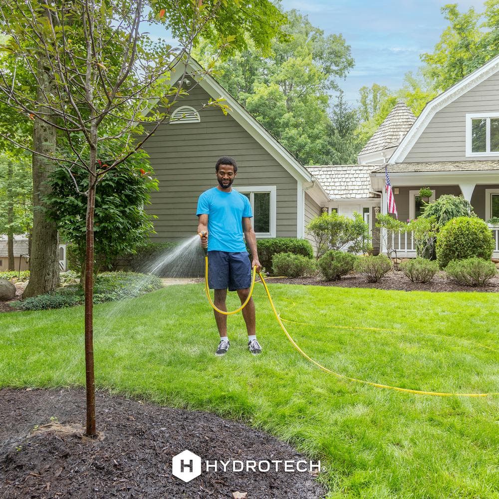 5/8 in. Dia x 100 ft. Flexible Flat Jacket Garden Water Hose - Hercitys