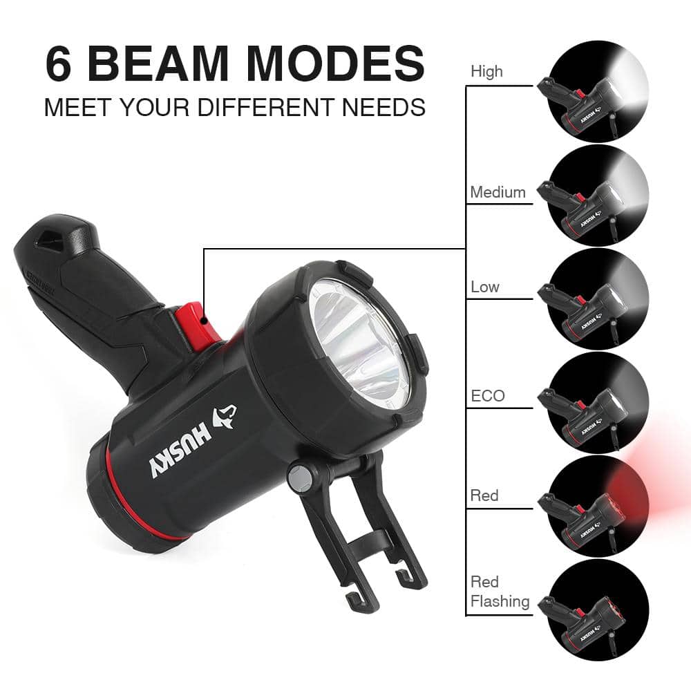 2500 Lumens Dual Power Floating Rechargeable Spotlight - Hercitys
