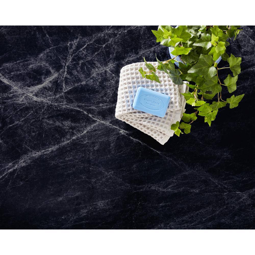 4 ft. x 8 ft. Laminate Sheet in 180fx Jet Sequoia with Etchings Finish - Hercitys