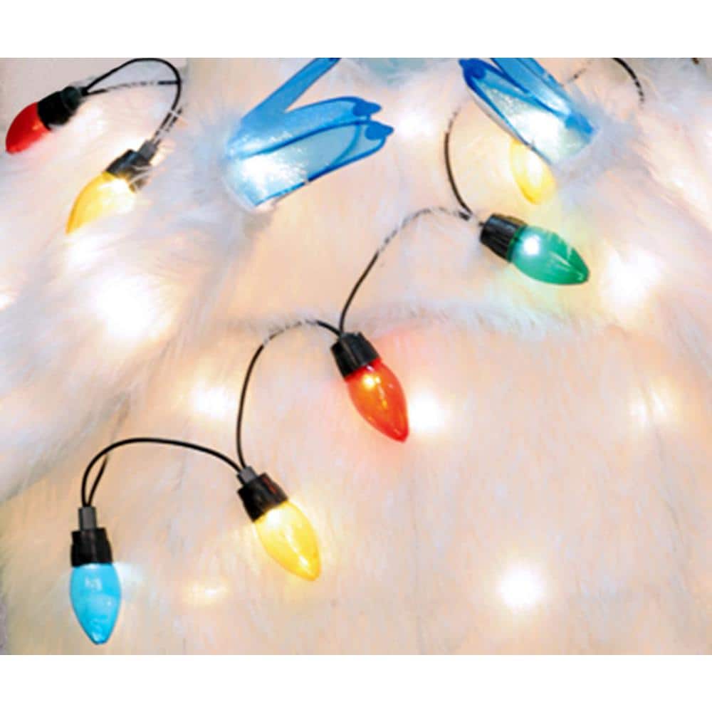 32 in. 3D Pre-Lit Bumble Christmas Yard Art Sculpture with C9 Light Strand - Hercitys