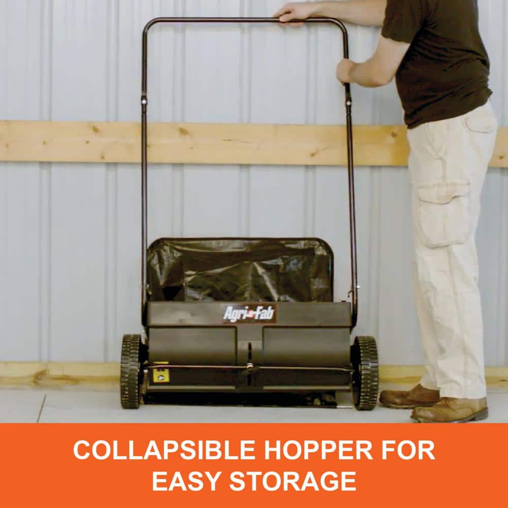 26 in. Push Lawn Sweeper - Hercitys