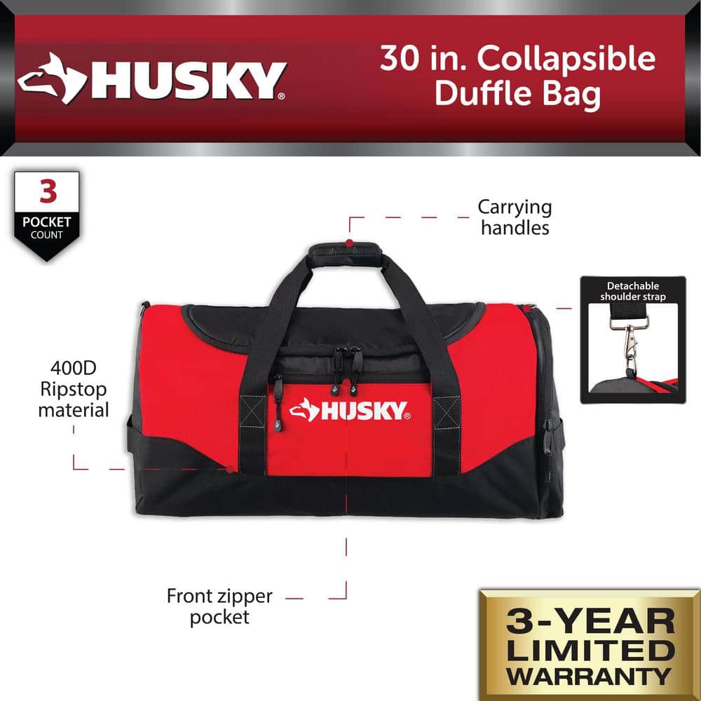 30 in. Collapsible Duffle Bag - Hercitys