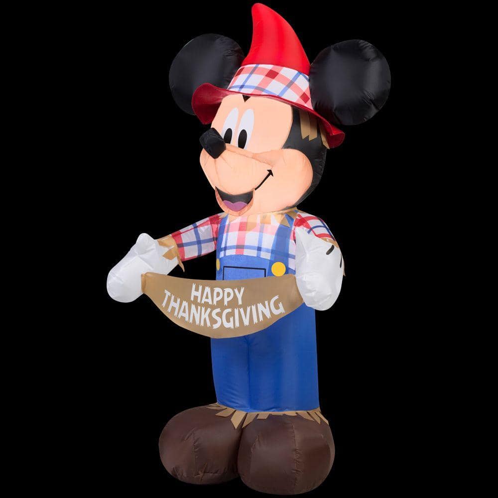 3.5 ft. H Inflatable Mickey as Scarecrow - Hercitys