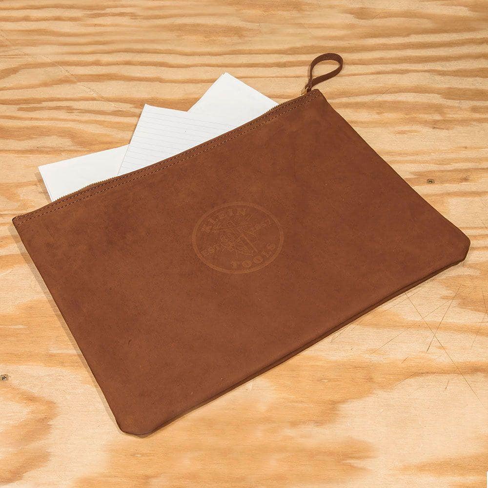17 in. Contractor’s Leather Portfolio - Hercitys
