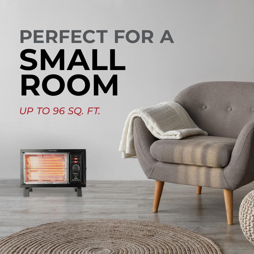 11ft. 1250/1500W Radiant Heater - Hercitys
