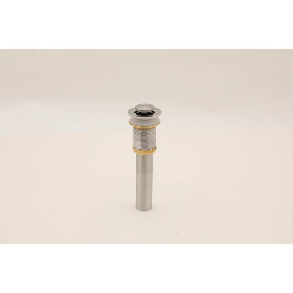 16-Gauge Stainless Steel 18 in. Undermount Bar Sink with Pop Up Drain in Brushed Nickel - Hercitys