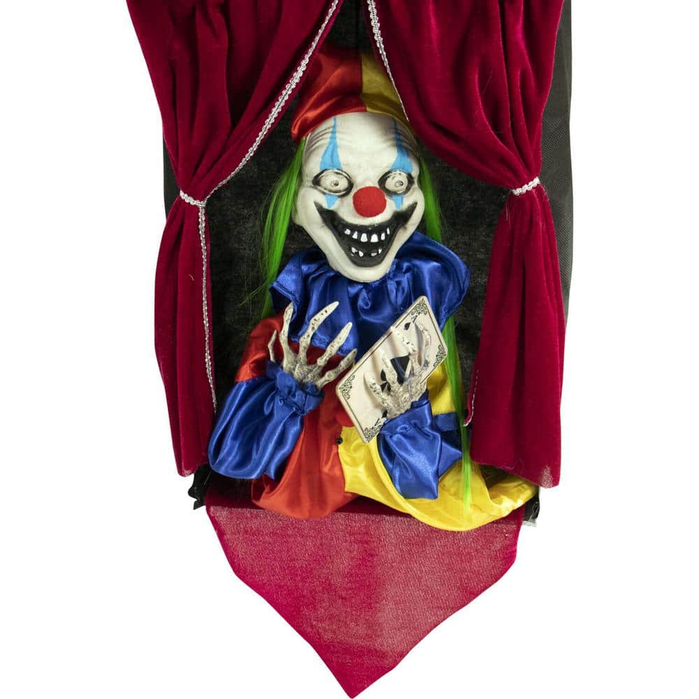 27 in. Touch Activated Animatronic Clown - Hercitys